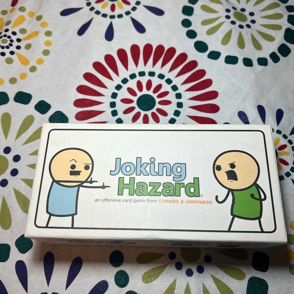 Joking Hazard Funny Comic Adult Party Group Card Game Cyanide & Happiness.